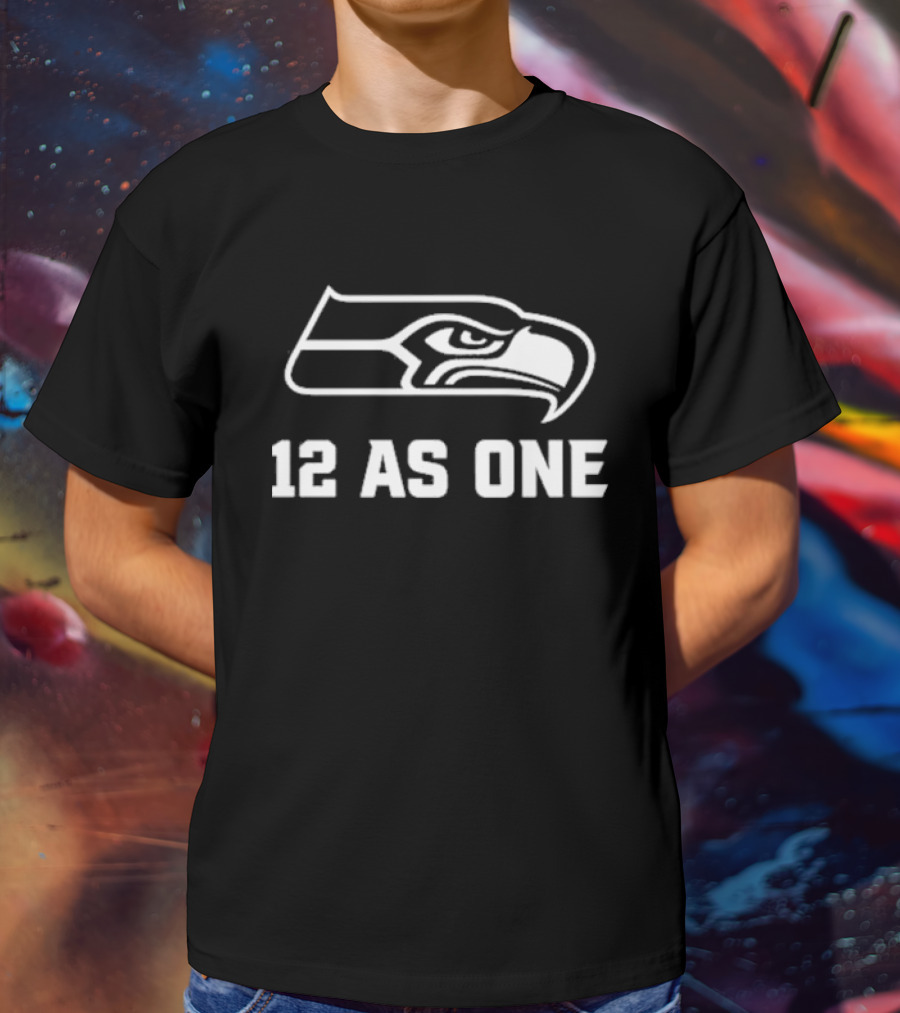 Seattle Seahawks 12 As One T-Shirt