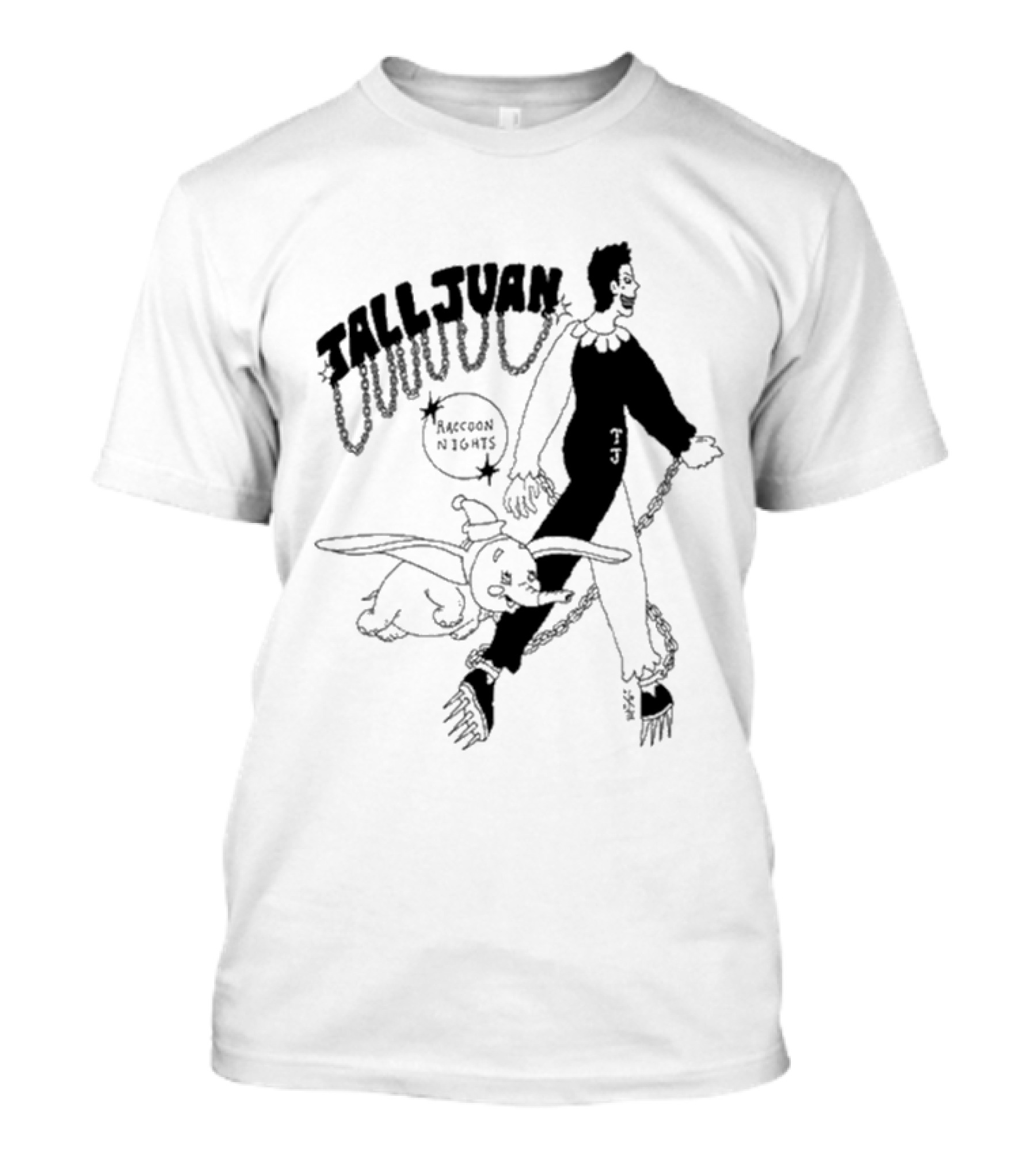 Tall Juan Raccoon Nights With Dumbo Character T-Shirt