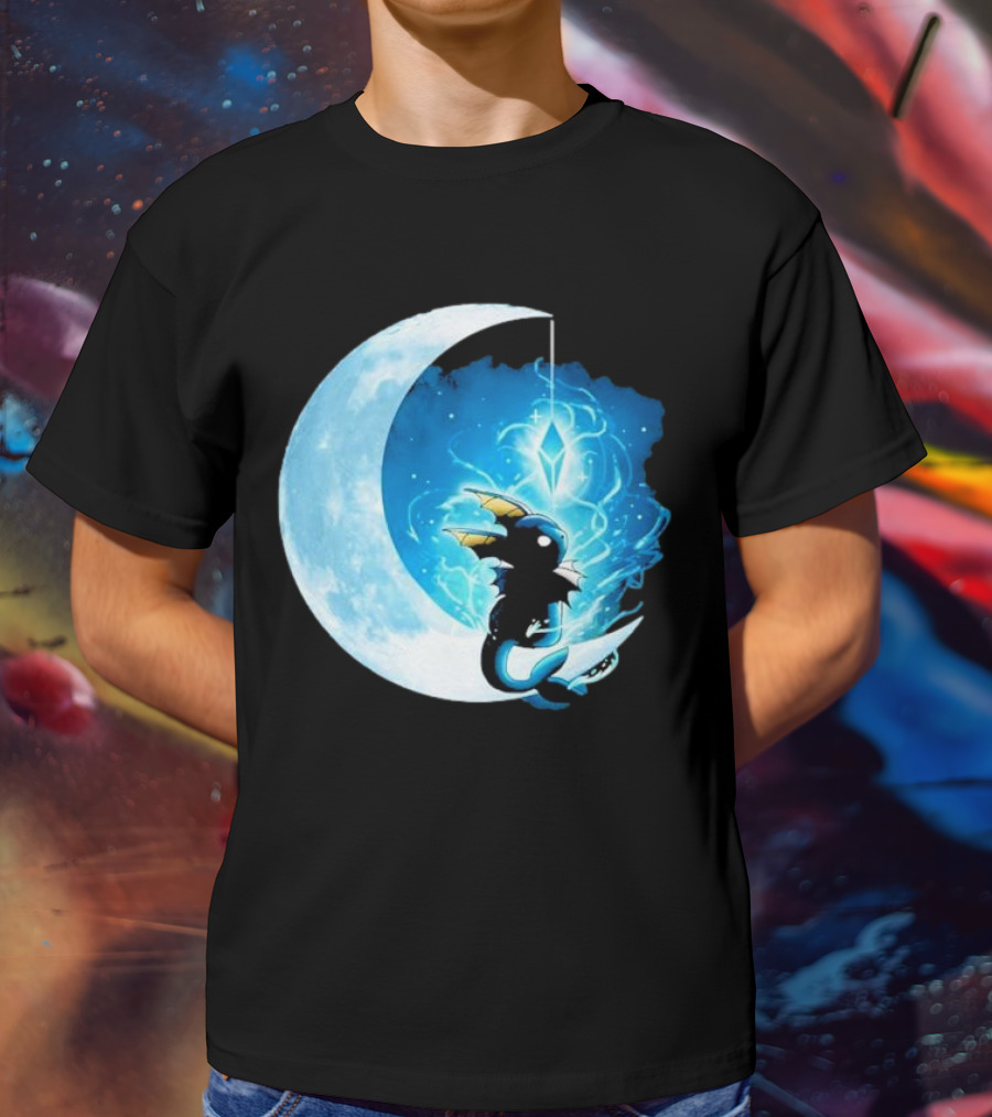 Water Stone Moon Dragon Vallina84 T-Shirt