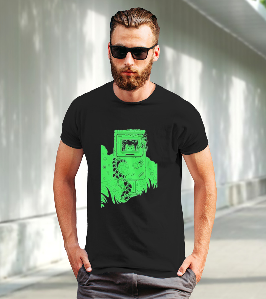 Abandoned Glow Retro Creature Drew Wise T-Shirt