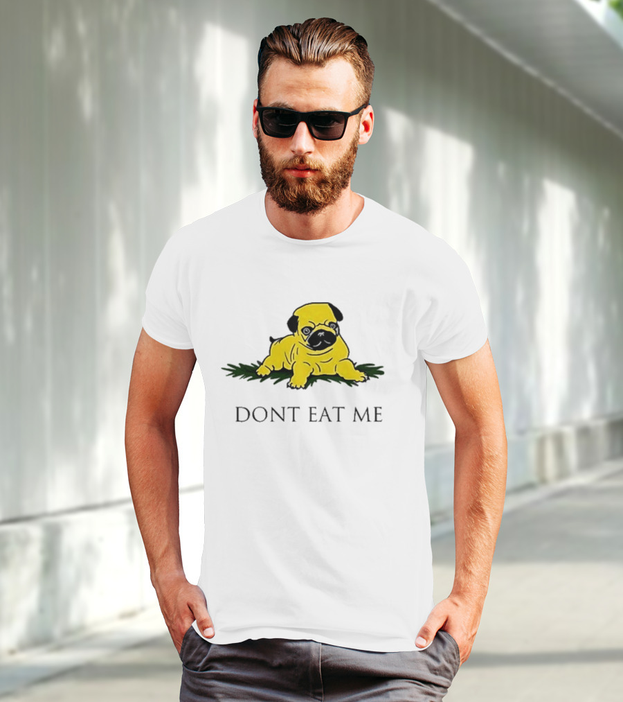 Benny Johnson Don’t Eat Me Pug Bulldog T-Shirt