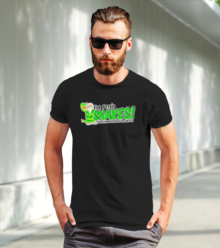 For Pete’s Snakes Educational Serpent Encounters Interactive Experience T-Shirt