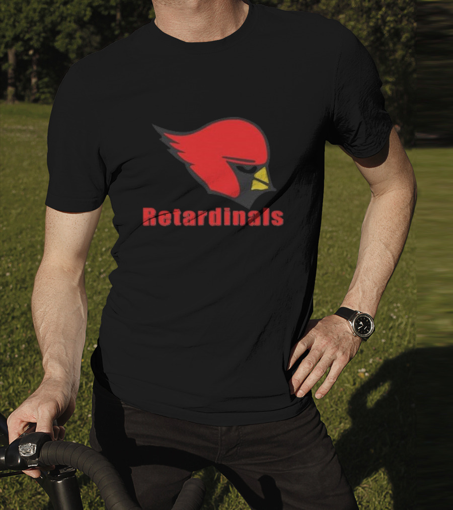 Arizona Retardinals Red Birdhead T-Shirt