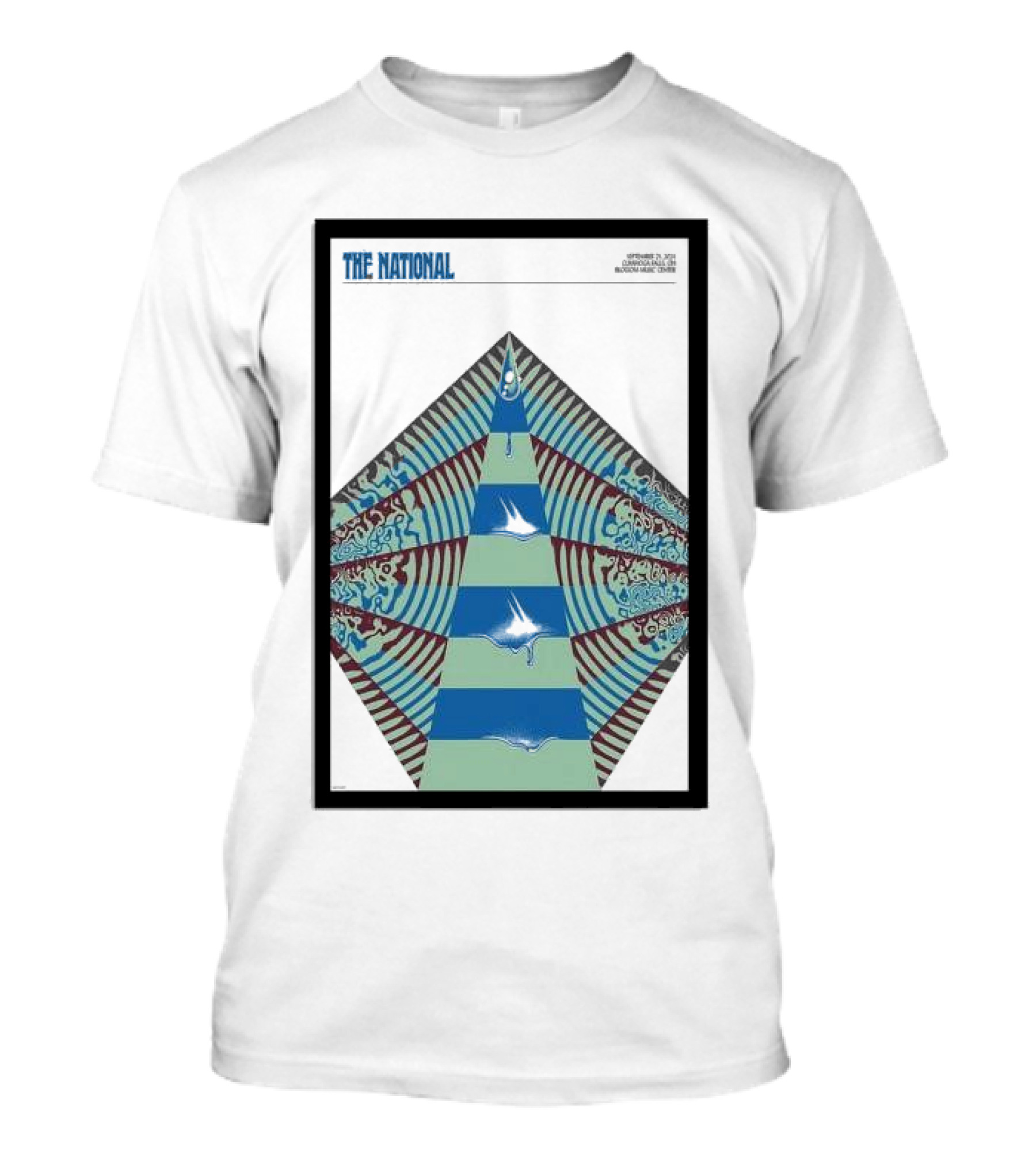 The National Concert Blossom Music Center Cuyahoga Falls OH Sept 21 T-Shirt