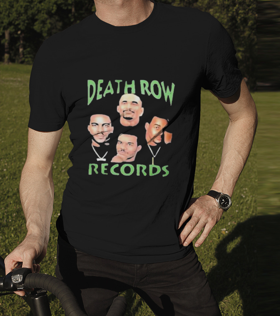 Death Row Records Famous Artists Icons T-Shirt