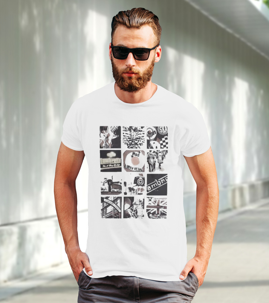 Lambretta Mod A Way Of Life Target Scooter T-Shirt