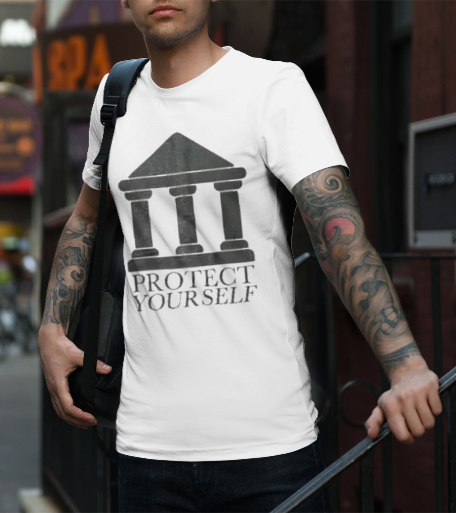 Min-nano X The Mall Power Protect Yourself T-Shirt
