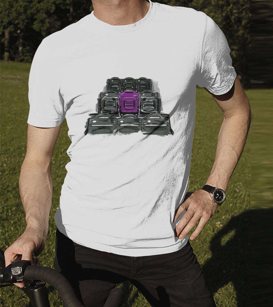 We Gotta Believe The Purple Seat Amidst Black Rows T-Shirt