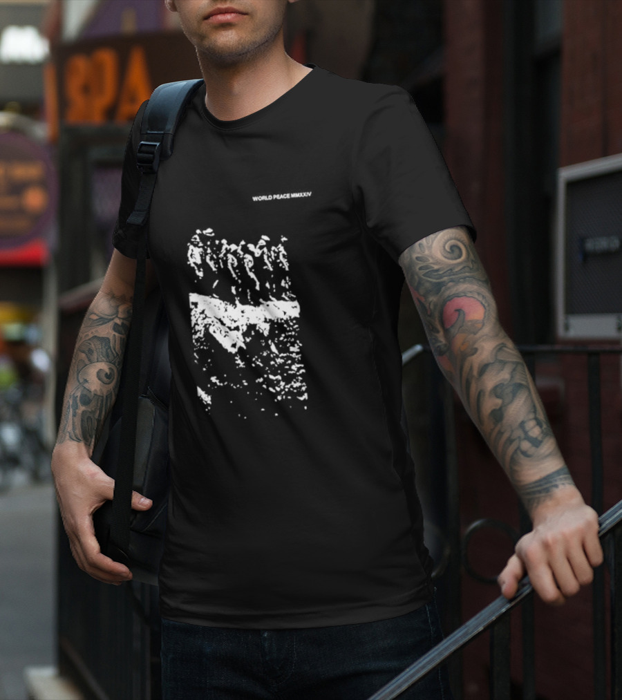 WORLD PEACE MMXXIV Pilgrimage Journey Unity T-Shirt