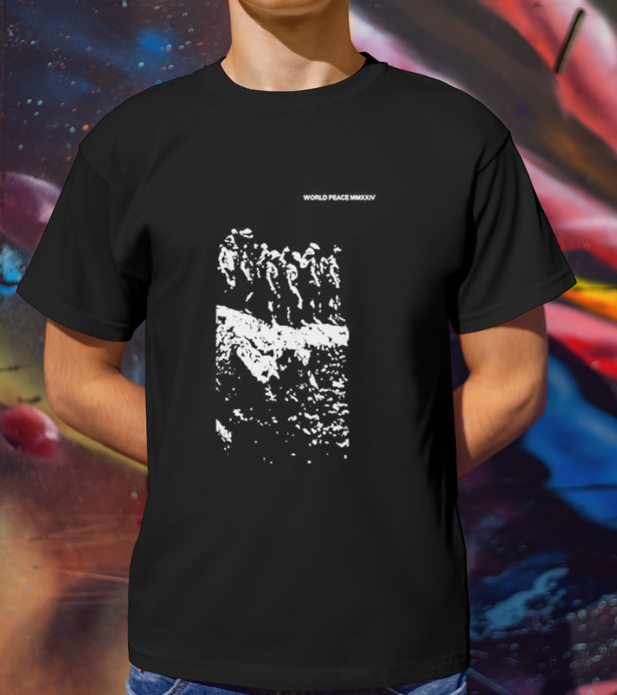 WORLD PEACE MMXXIV Pilgrimage Journey Unity T-Shirt