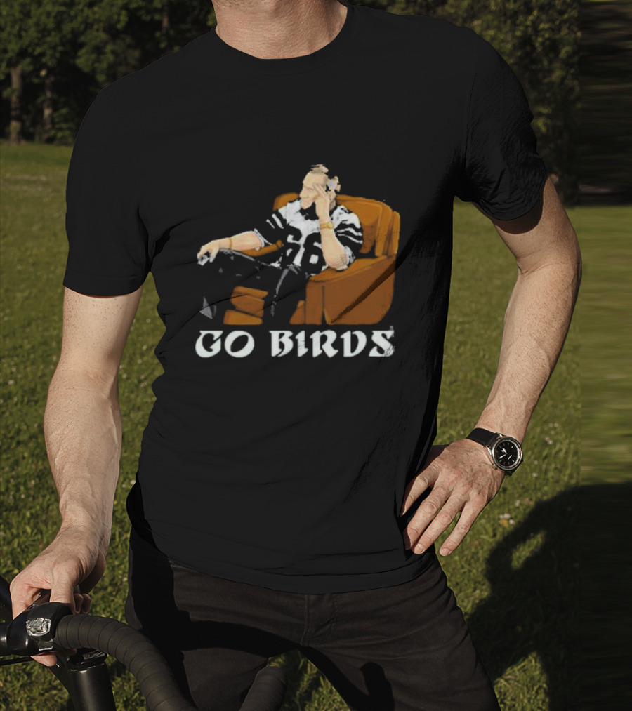 Go Birds Andy Reid Chair Football Fan T-Shirt