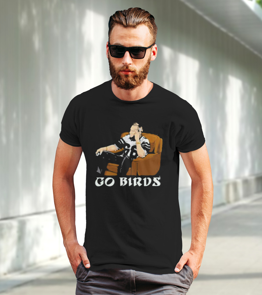 Go Birds Andy Reid Chair Football Fan T-Shirt