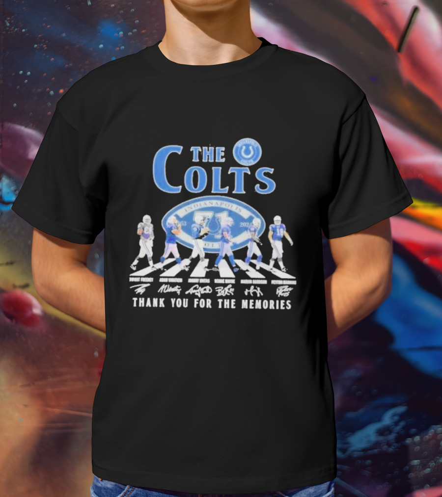 The Colts Indianapolis Colts Legends Thank You For The Memories T-Shirt
