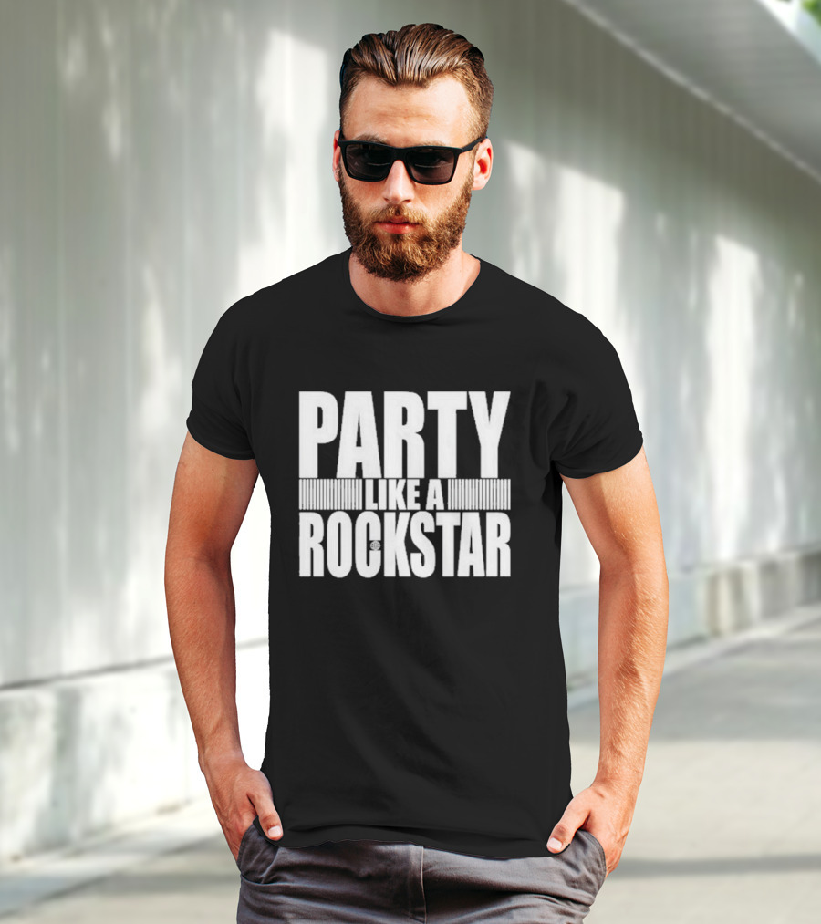 6Arelyhuman Party Like A Rockstar T-Shirt