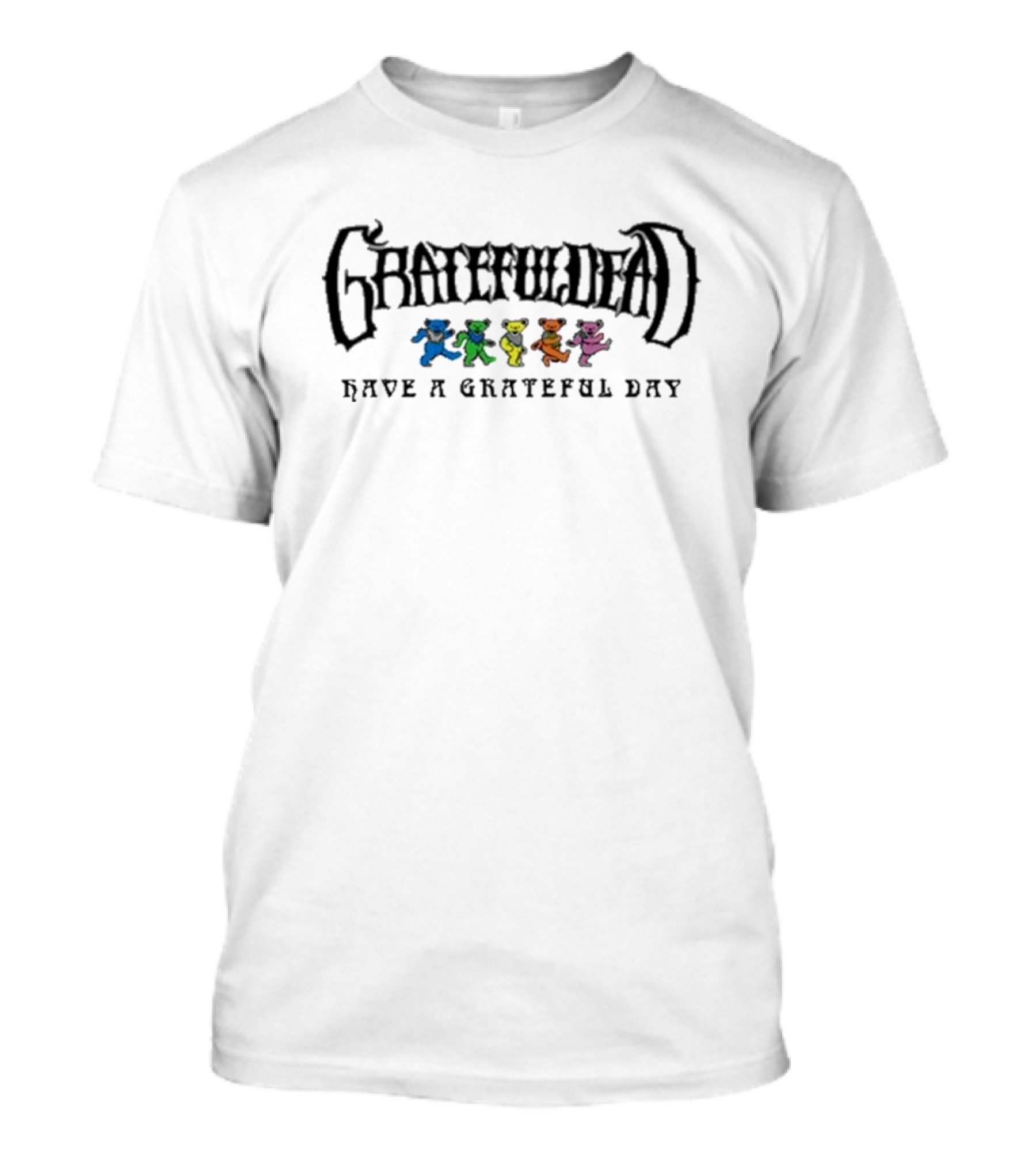 Grateful Dead Have A Grateful Day Dancing Bears T-Shirt