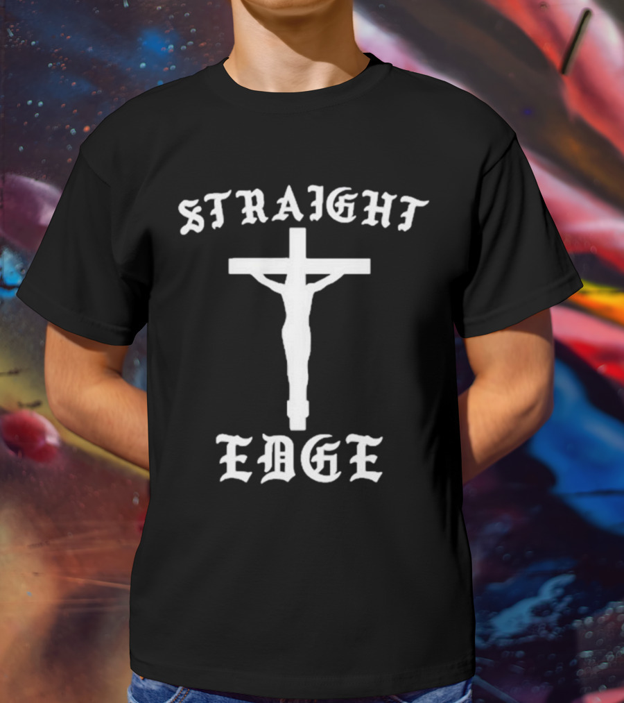 Straight Edge Heelest He Deserved It T-Shirt