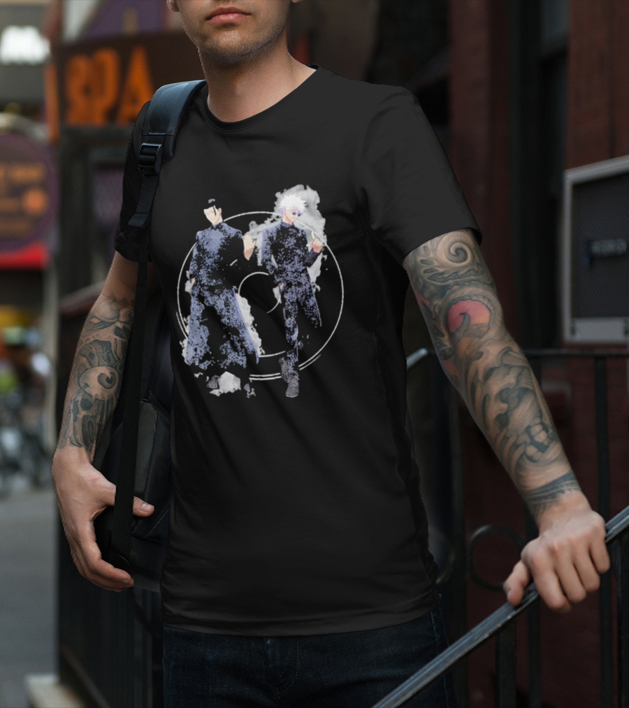 Jujutsu Kaisen Gojo Geto Betta Fish Circle T-Shirt