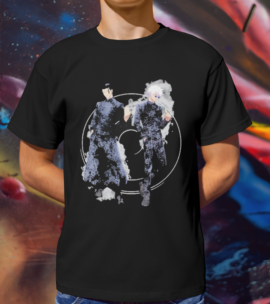 Jujutsu Kaisen Gojo Geto Betta Fish Circle T-Shirt
