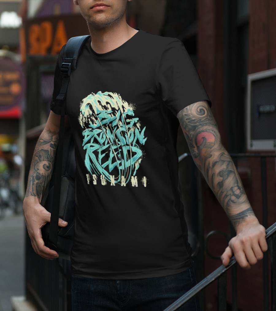 Bronson Reed Big Tsunami Wave T-Shirt