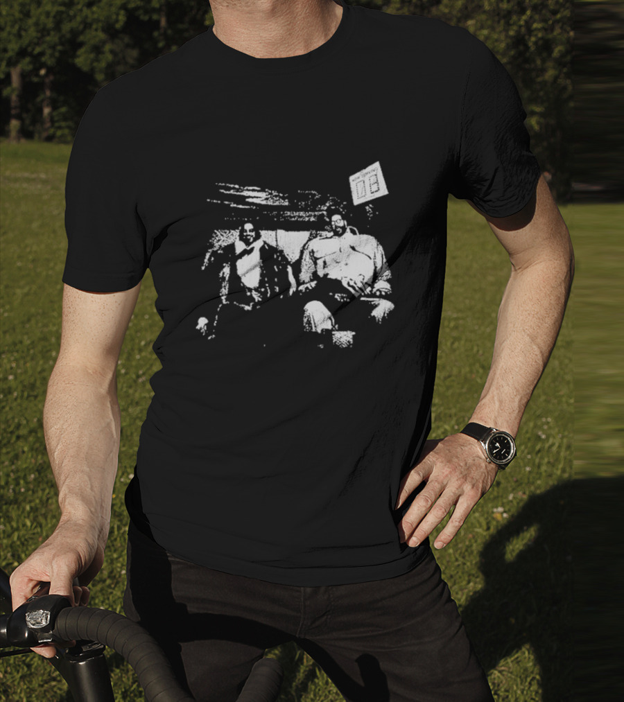 Dynamic Banter Take A Number Comedy Sketch Characters With Sign T-Shirt