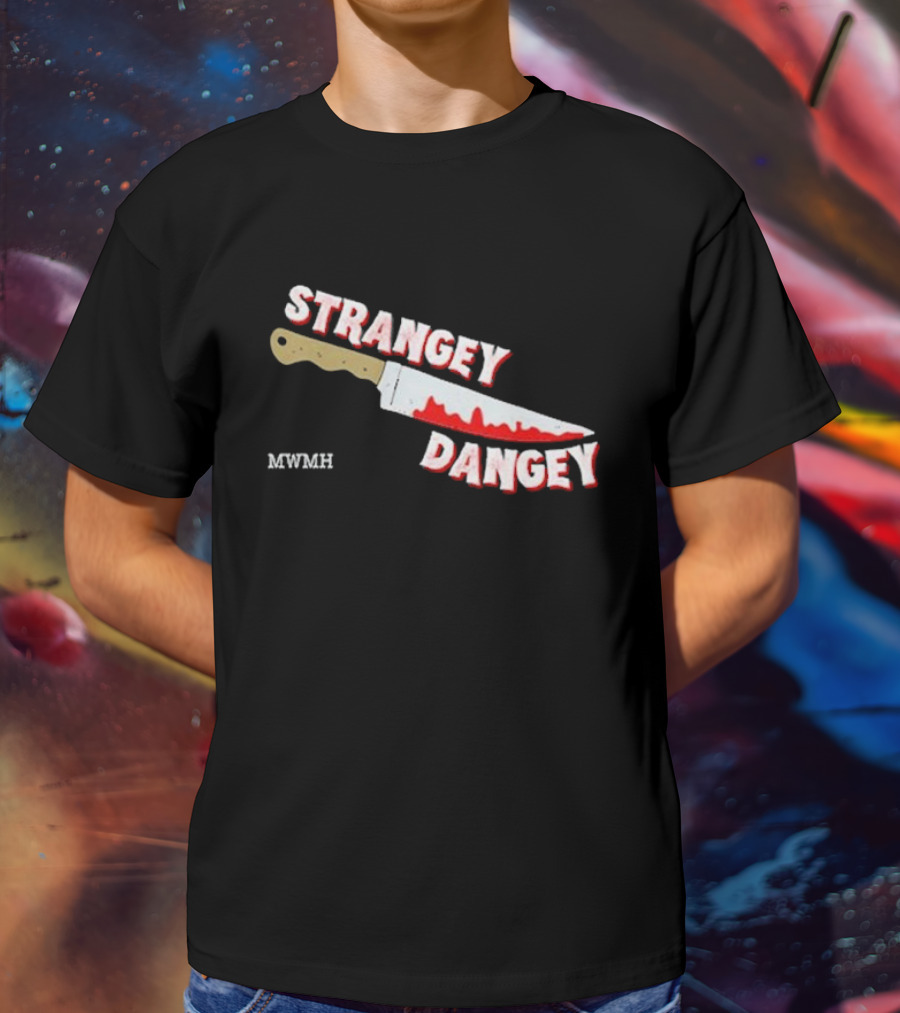 Mwmh Strangey Dangey Bloody Knife T-Shirt