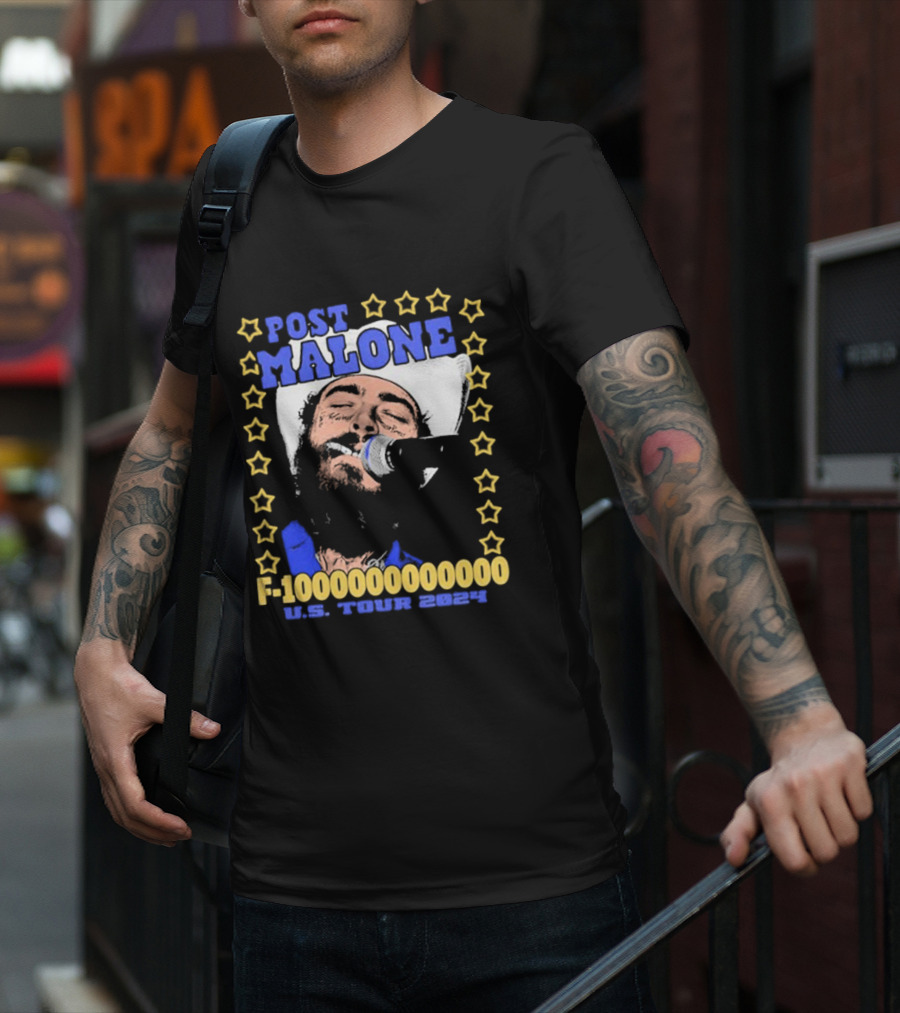Post Malone F-1000000000000 U.S. Tour T-Shirt
