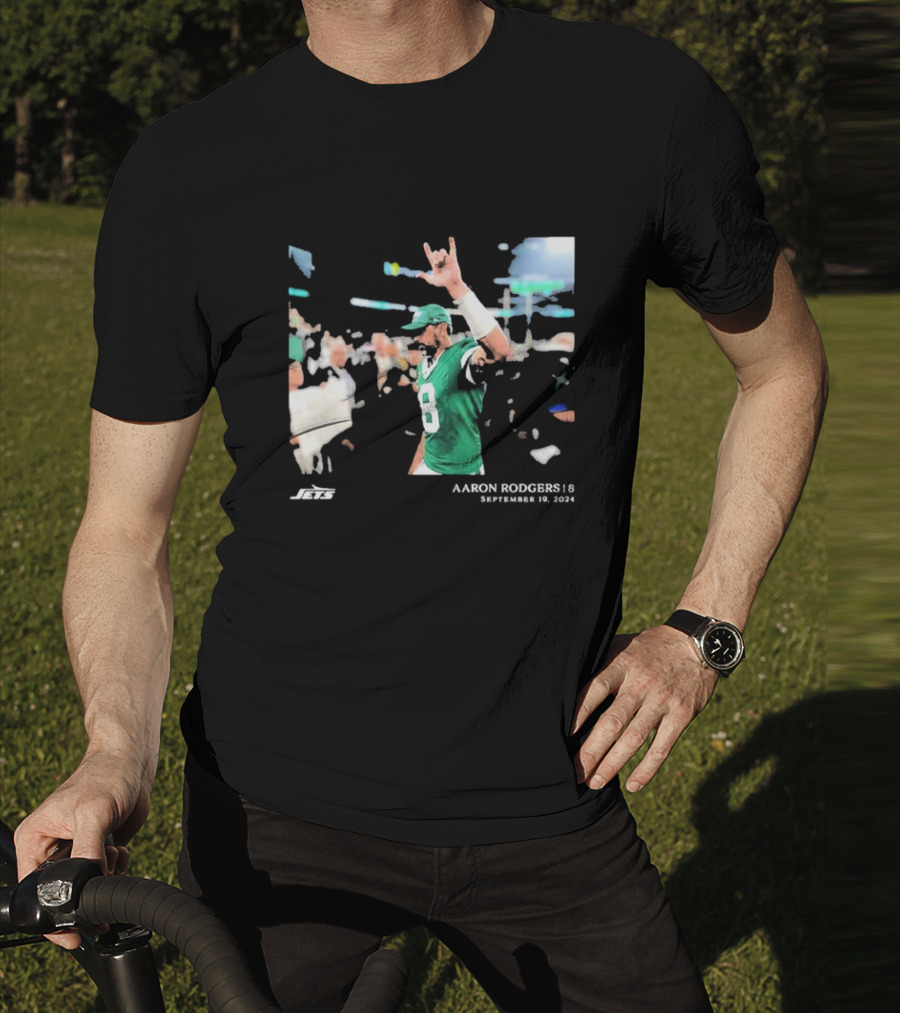 Aaron Rodgers 8 New York Jets September 19 T-Shirt