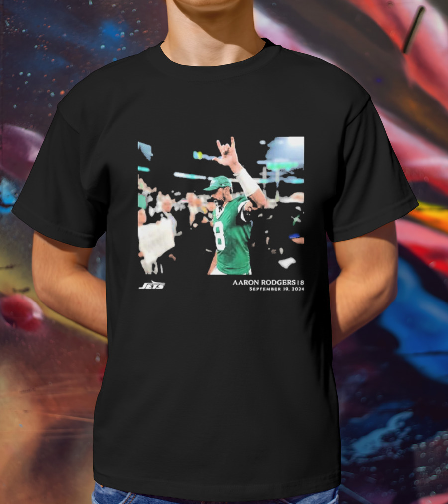 Aaron Rodgers 8 New York Jets September 19 T-Shirt