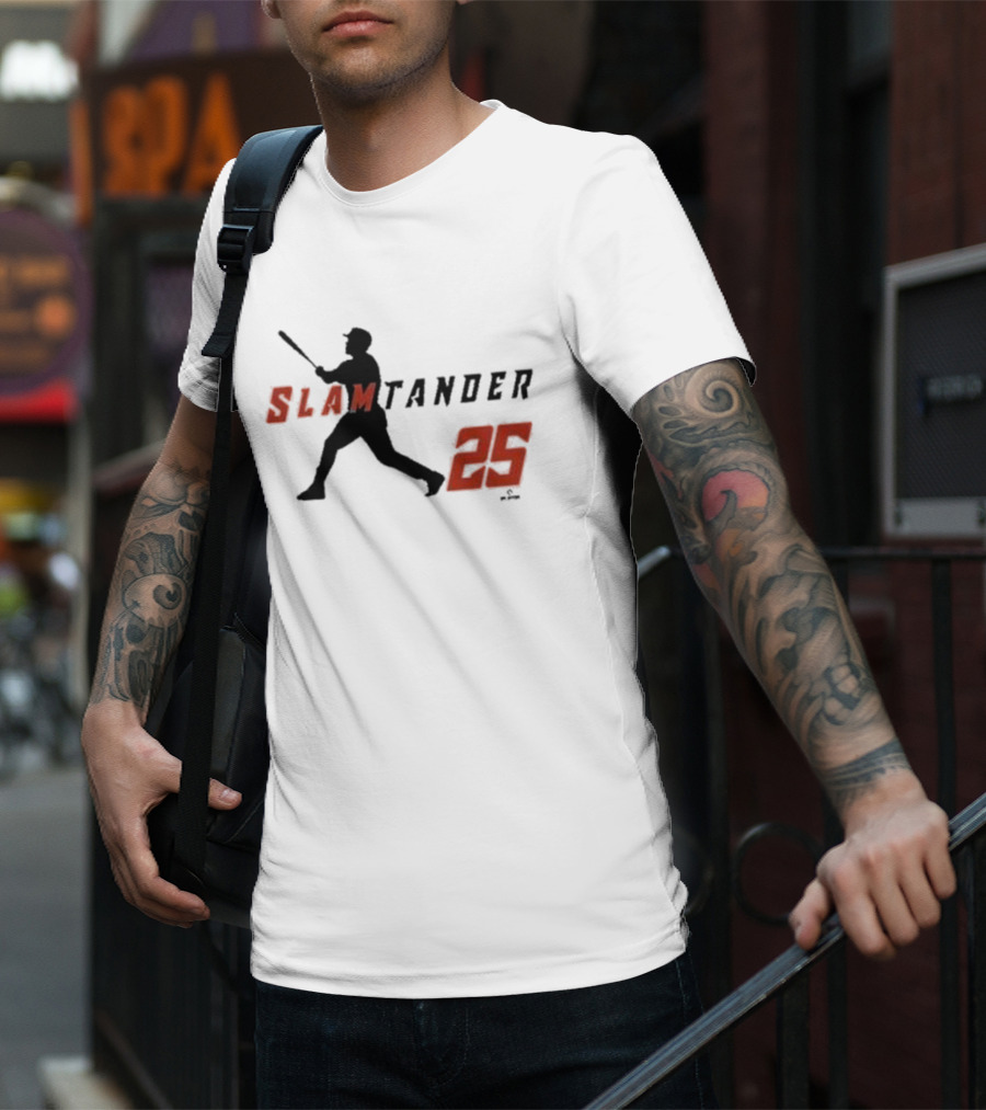 Slamtander 25 Baseball T-Shirt