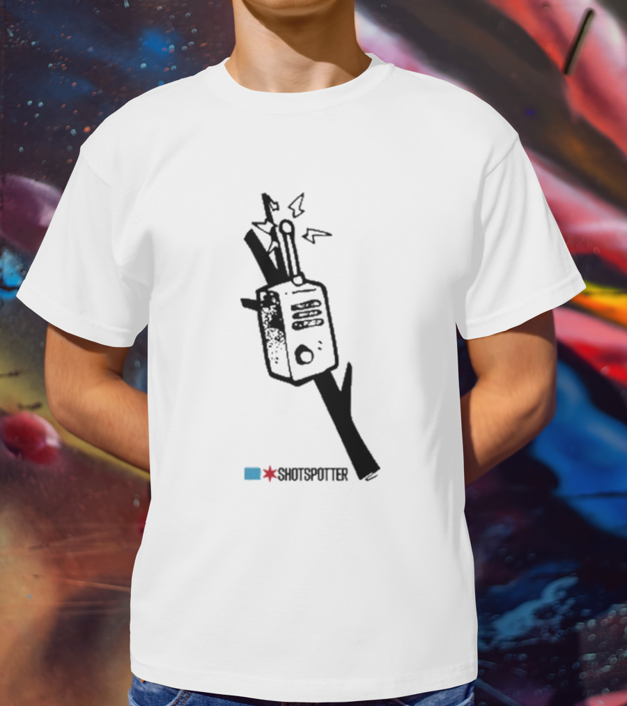 Raymond Lopez Walkie-Talkie Shotspotter Broken Signal T-Shirt