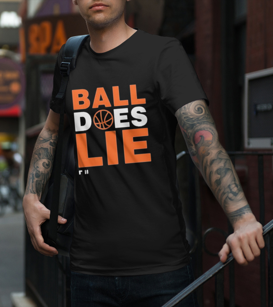 Ball Does Lie Basketball Refmasters T-Shirt