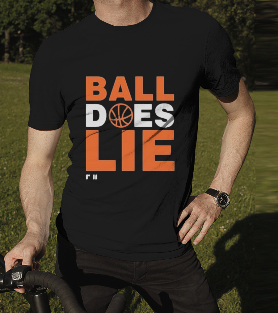 Ball Does Lie Basketball Refmasters T-Shirt