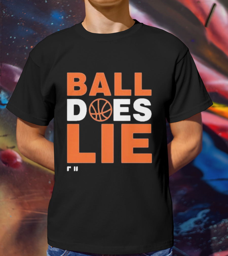 Ball Does Lie Basketball Refmasters T-Shirt