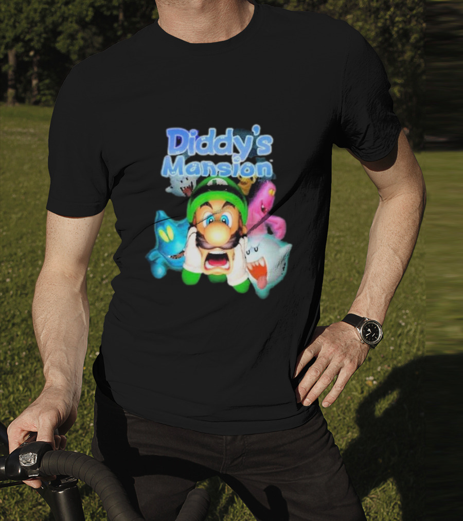 Diddy's Mansion Luigi Ghost Adventure T-Shirt