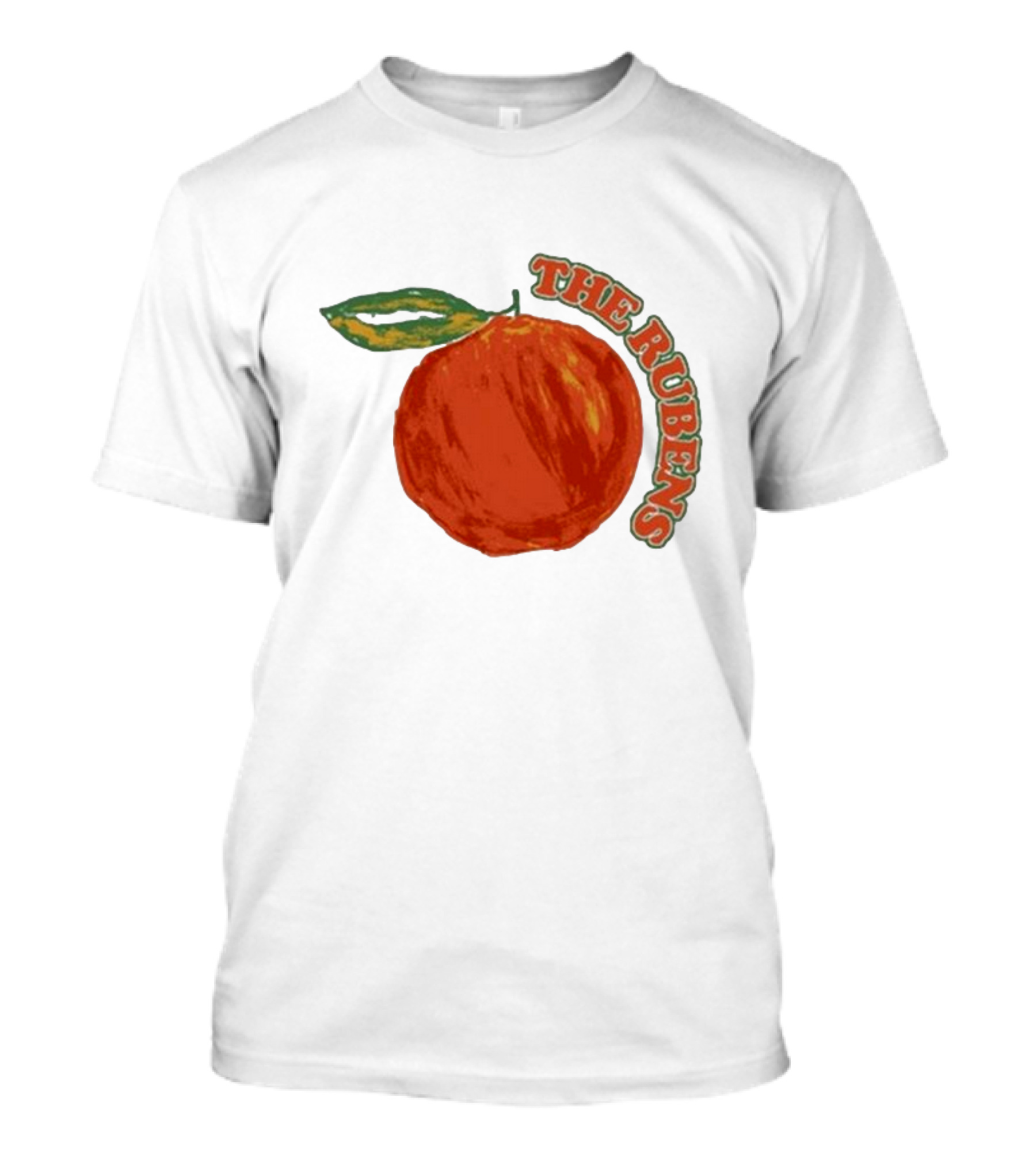 The Rubens Orange Artwork Soda T-Shirt