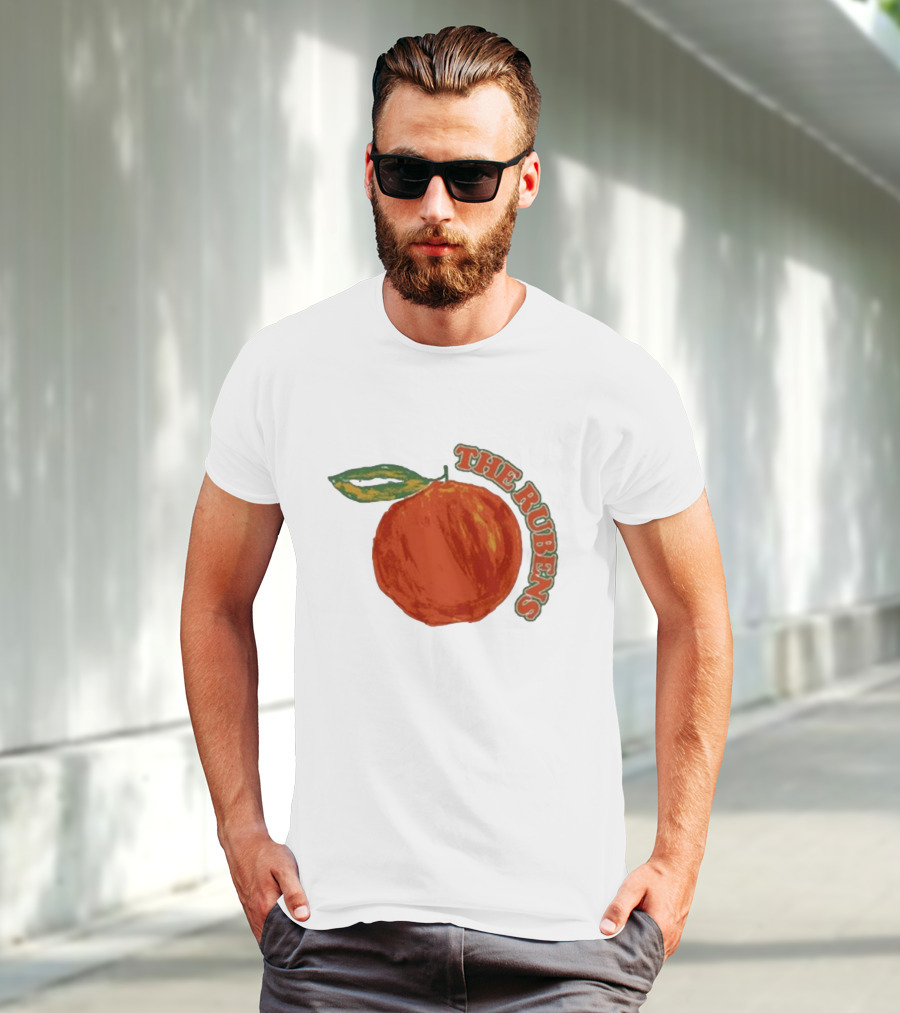 The Rubens Orange Artwork Soda T-Shirt