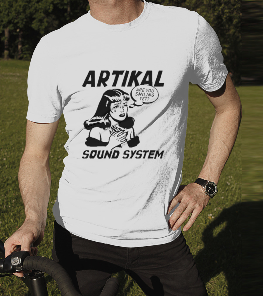 Artikal Sound System Are You Smiling Yet Comic T-Shirt