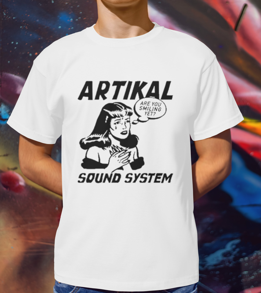 Artikal Sound System Are You Smiling Yet Comic T-Shirt