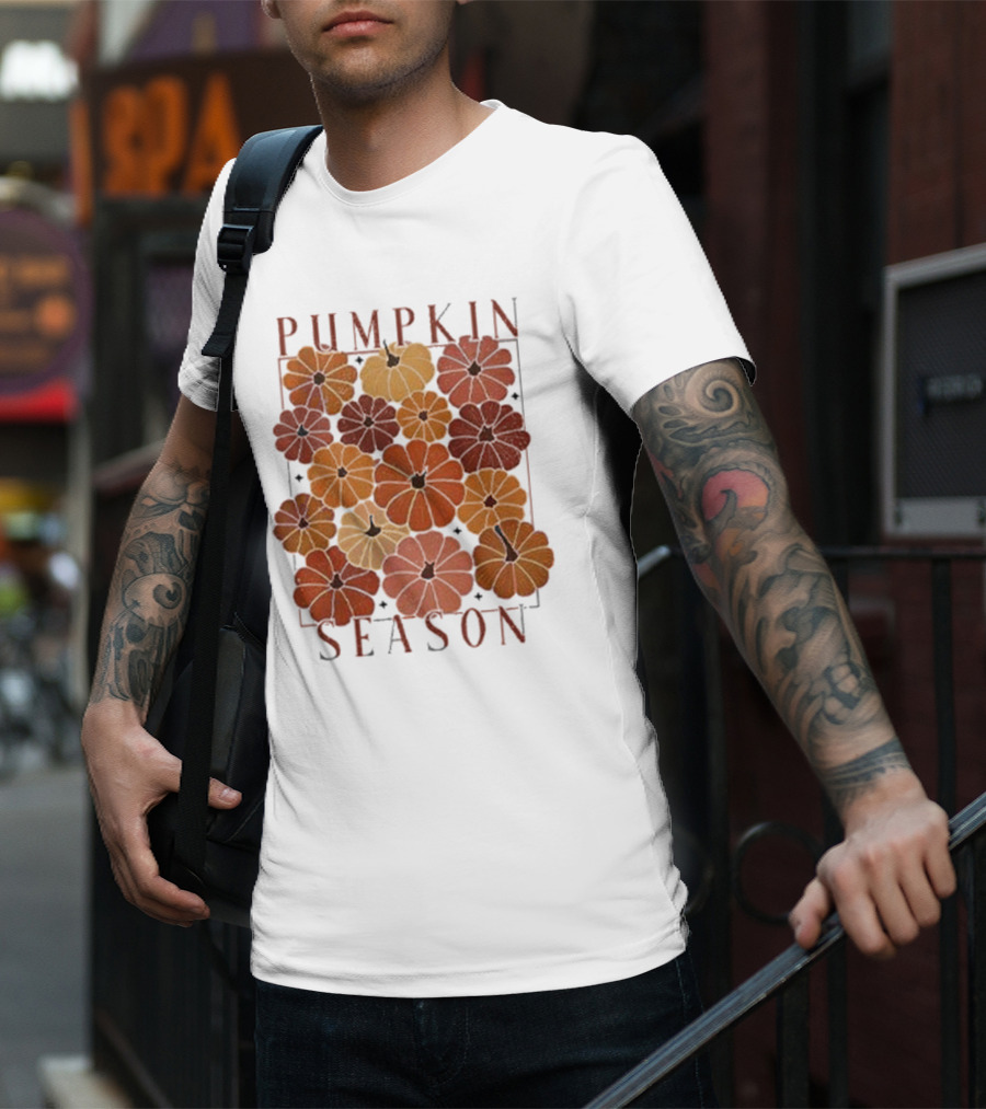 Pumpkin Season Autumn Harvest Bounty T-Shirt