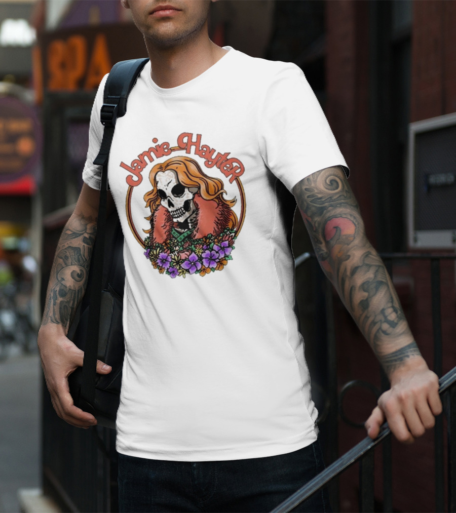 Jamie Hayter Skull Floral T-Shirt