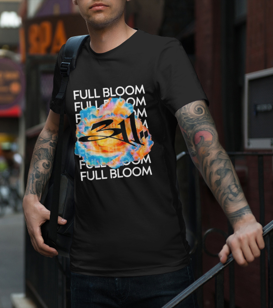 311 Full Bloom Colorful Burst T-Shirt