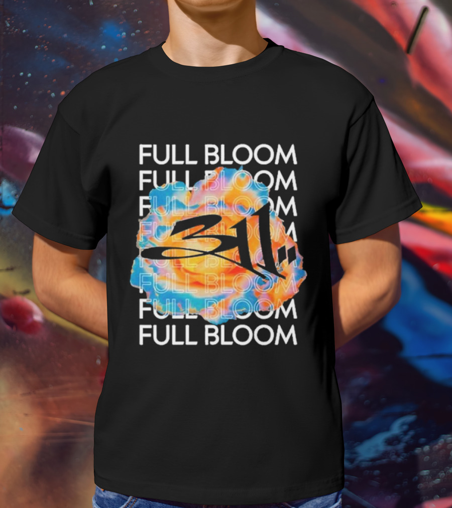 311 Full Bloom Colorful Burst T-Shirt
