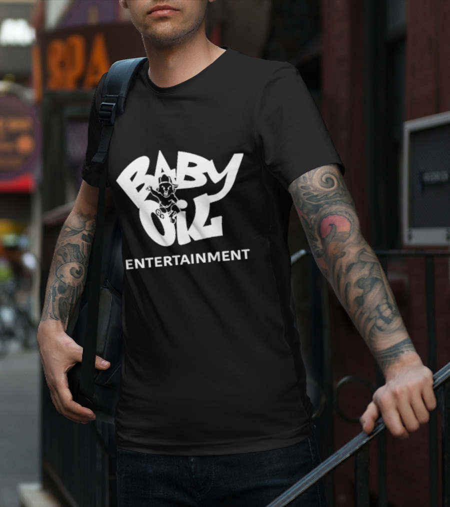 Baby Oil Entertainment Bob’s Liquor Store T-Shirt