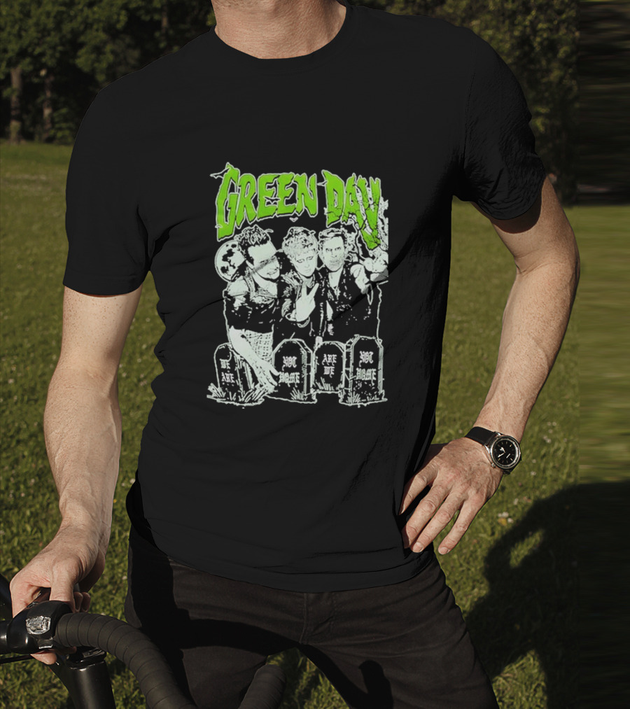 Green Day Zombies You Are We Are Glow-In-The-Dark T-Shirt