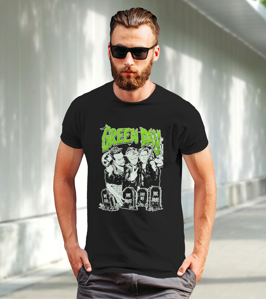 Green Day Zombies You Are We Are Glow-In-The-Dark T-Shirt