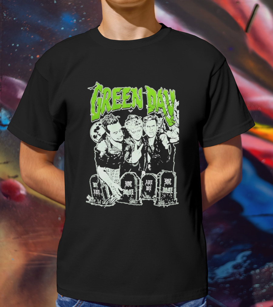 Green Day Zombies You Are We Are Glow-In-The-Dark T-Shirt