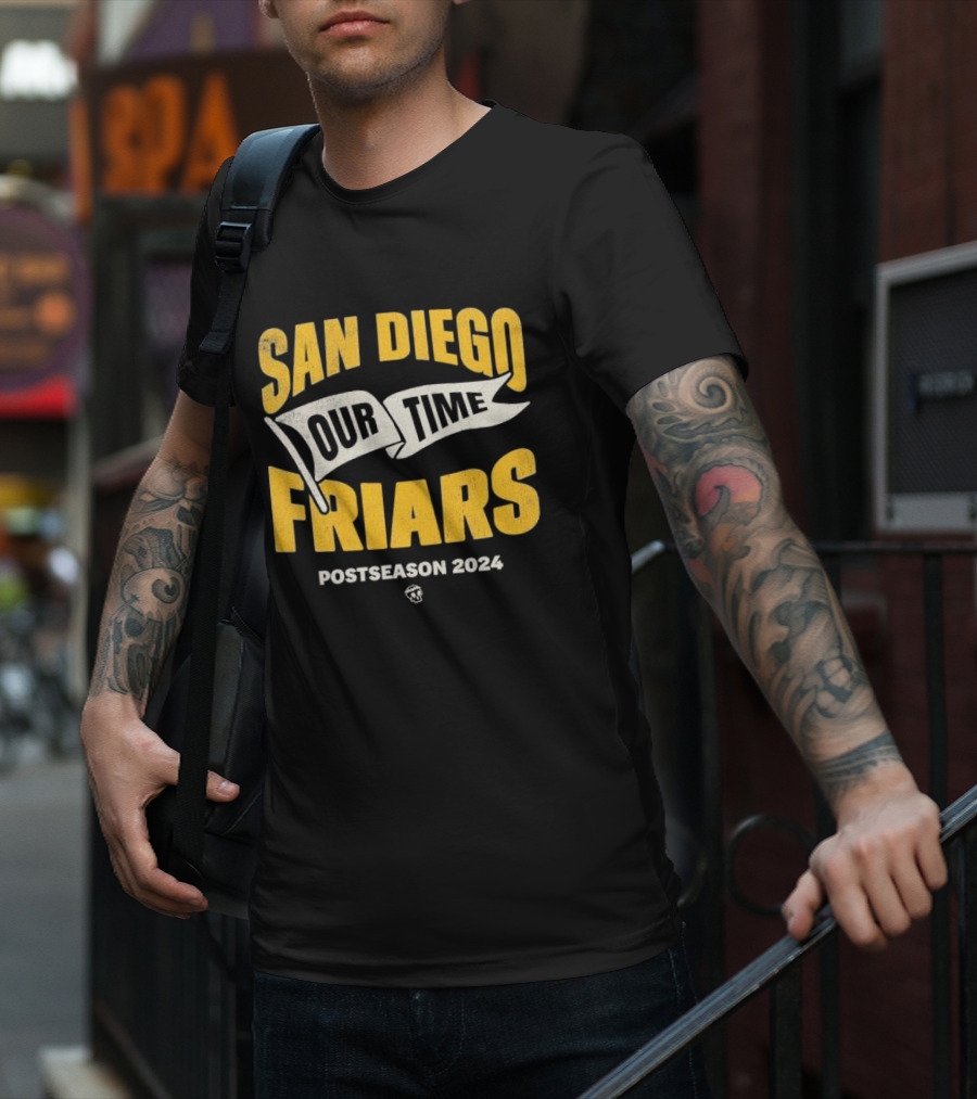 San Diego Friars Our Time Postseason T-Shirt