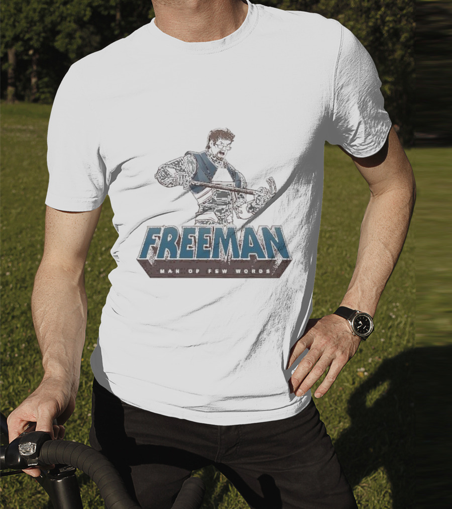 Freeman Man Of Few Words Crowbar Hero T-Shirt