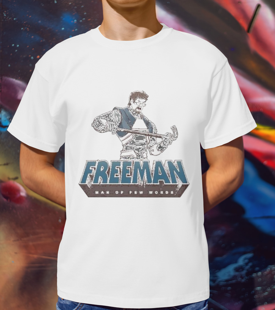 Freeman Man Of Few Words Crowbar Hero T-Shirt