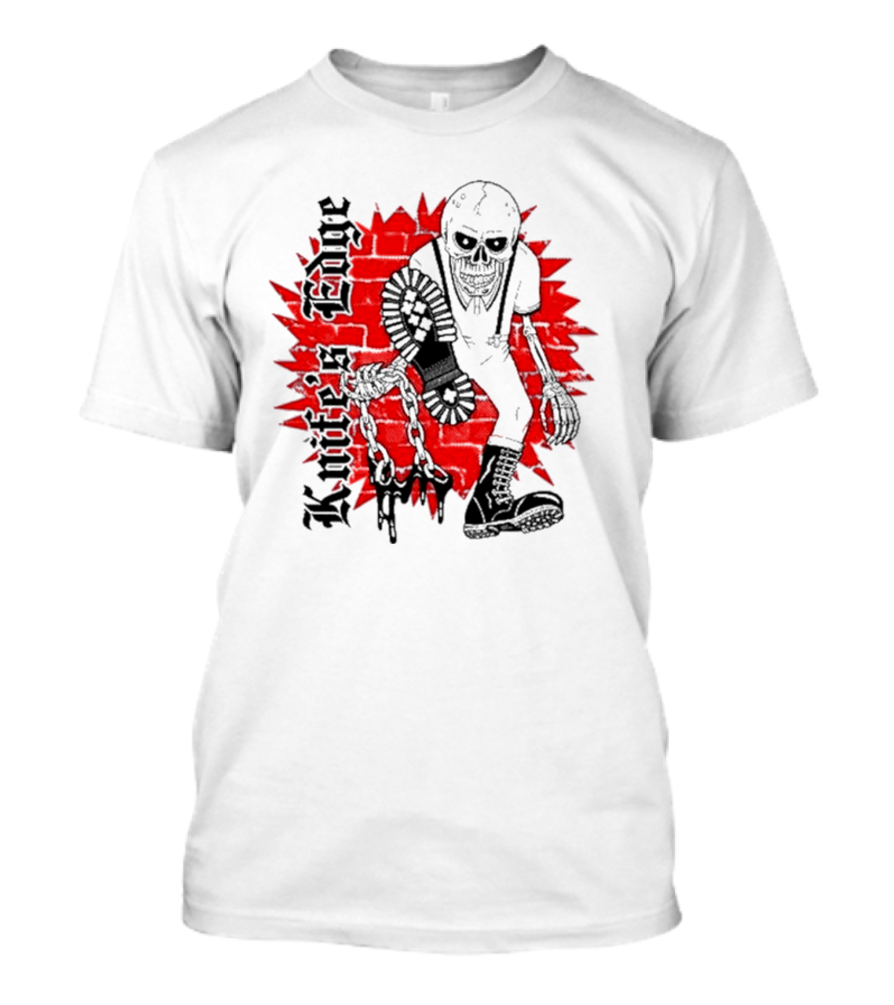 Knife's Edge Skeleskin Softstyle T-Shirt